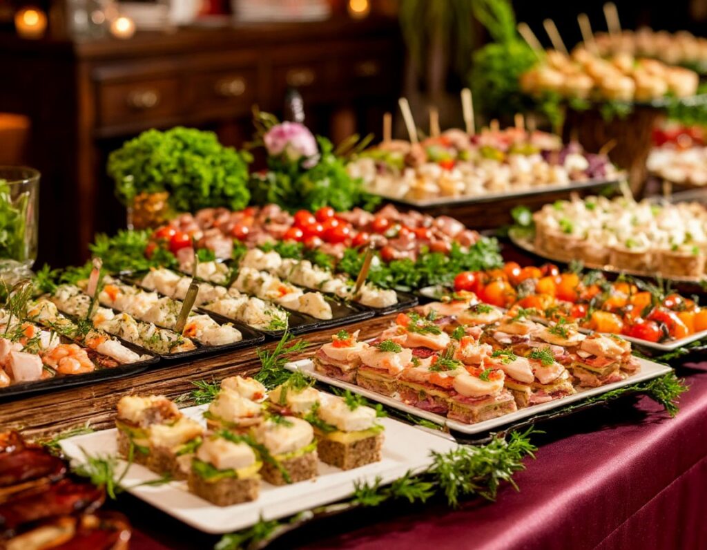 Кейтеринг на мероприятие.