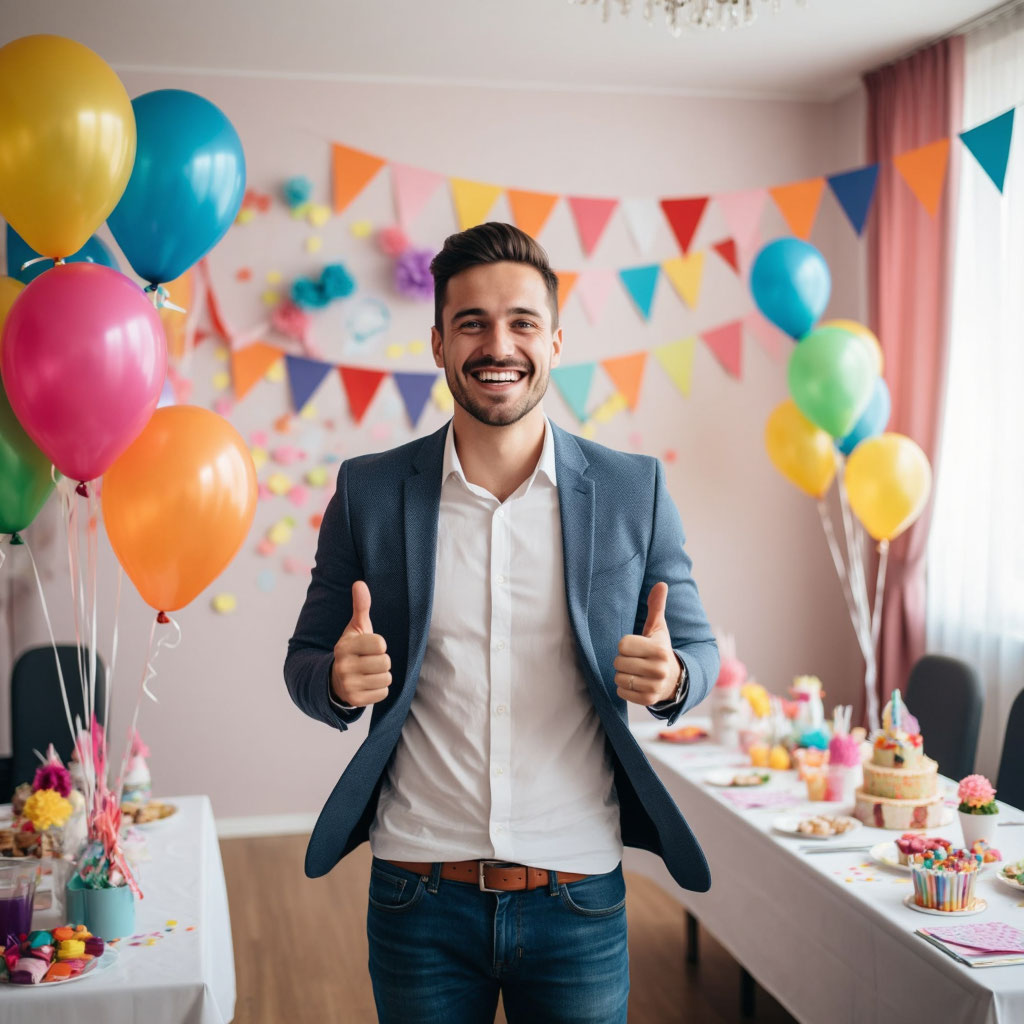 Свадебный организатор, занимающийся диверсификацией, готовит корпоративное мероприятие.