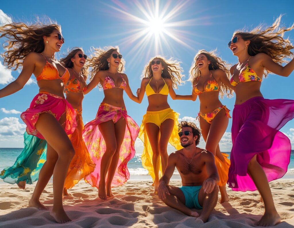 Праздник на пляже