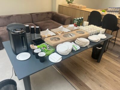 Бизнес новый год в конференц-зале