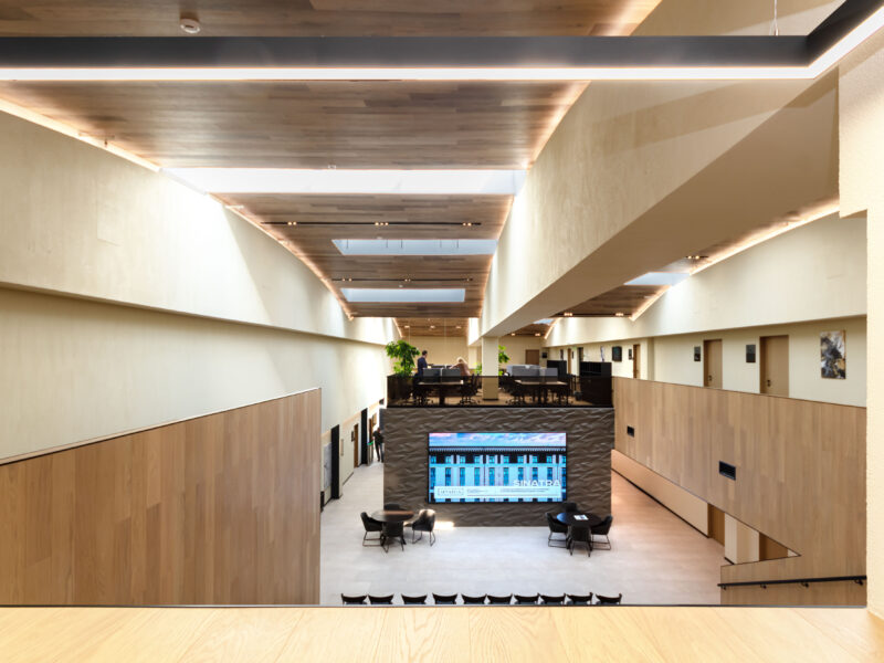 Бизнес новый год в конференц-зале