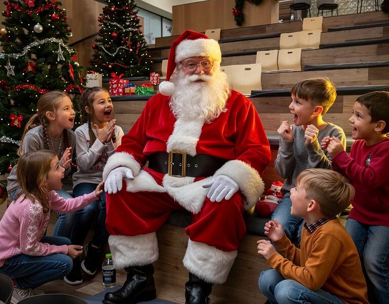 Детский, новогодний утренник в Конференц-зале