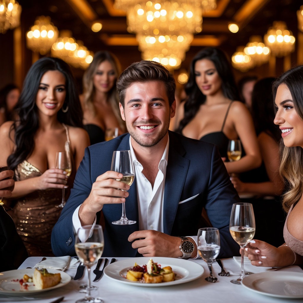 Семейное застолье в честь 8 Марта, тост за маму и бабушку.