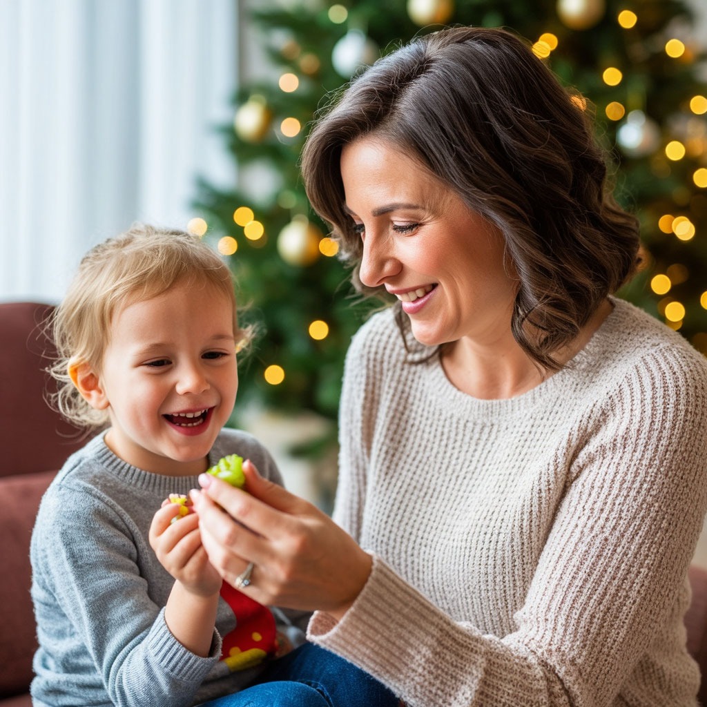 Весёлый конкурс или игра во время праздника для мамы.