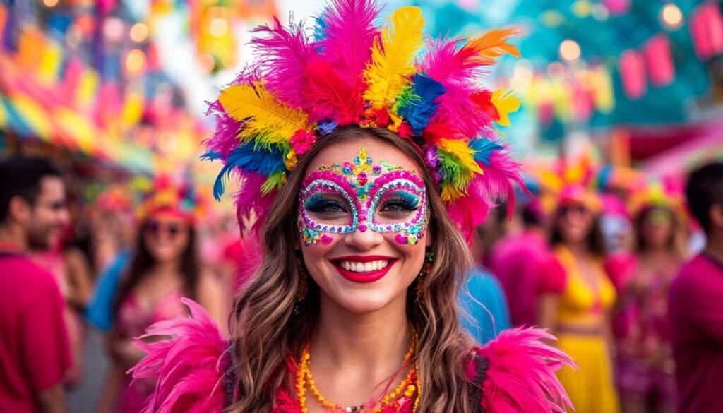 Яркие гуляния на День святого Валентина.