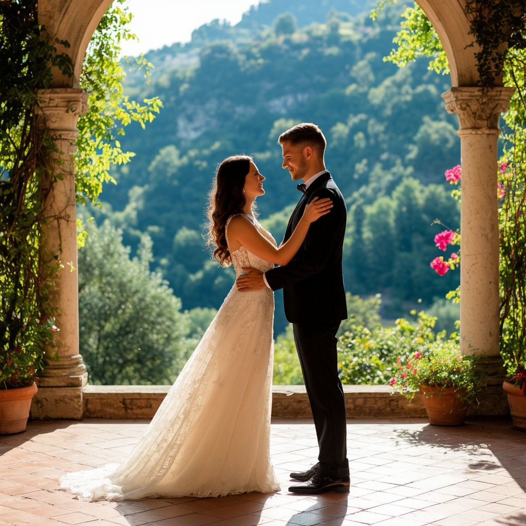 Первый танец на годовщину свадьбы через 1 год.