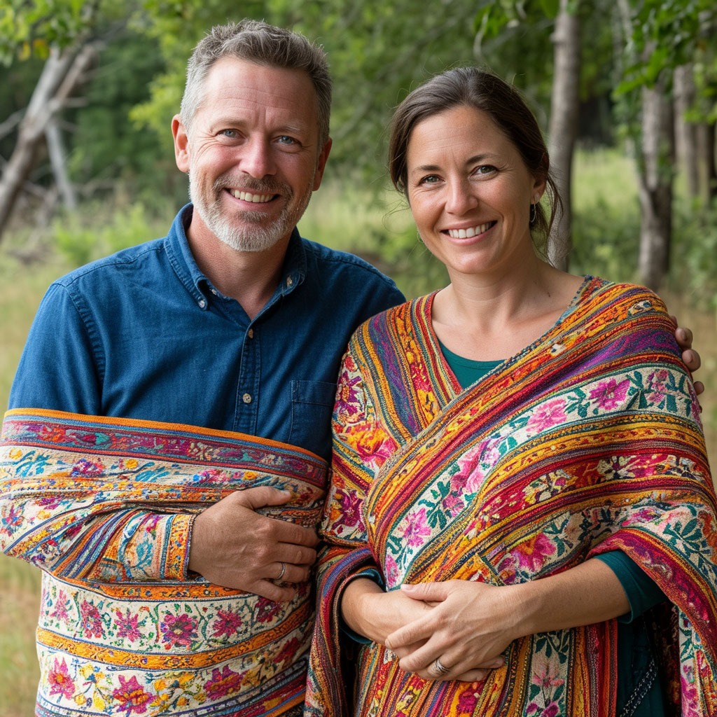 Традиция ситцевой свадьбы — 1 год совместной жизни.