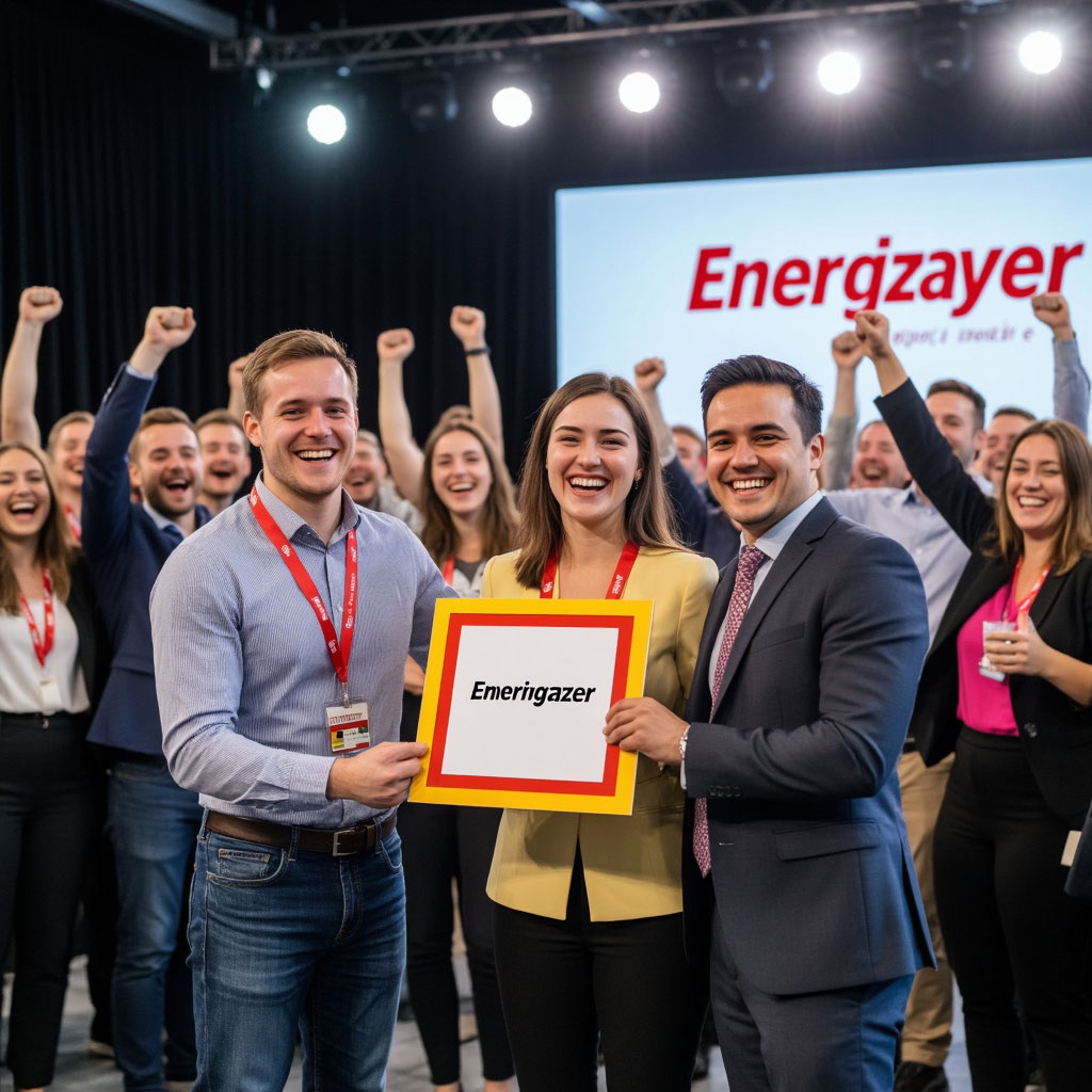 Вручение смешных наград сотрудникам на корпоративном празднике