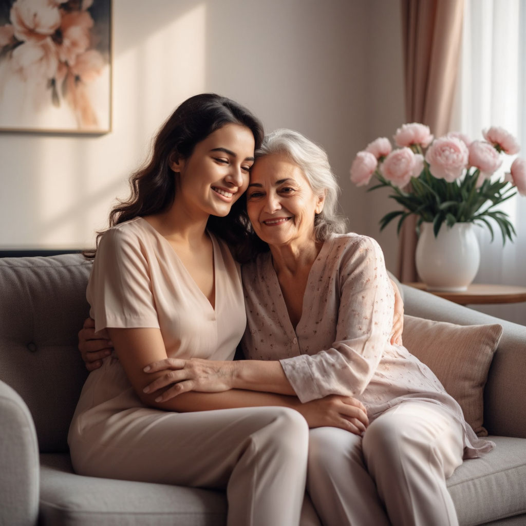 Дочь и мама в день рождения. Трогательное поздравление с днем рождения маме от дочери.