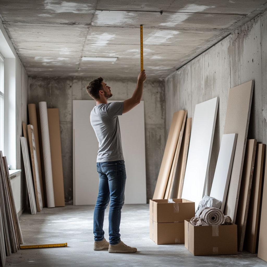 Декоратор оценивает сырое помещение для полной кастомизации под уникальное мероприятие.