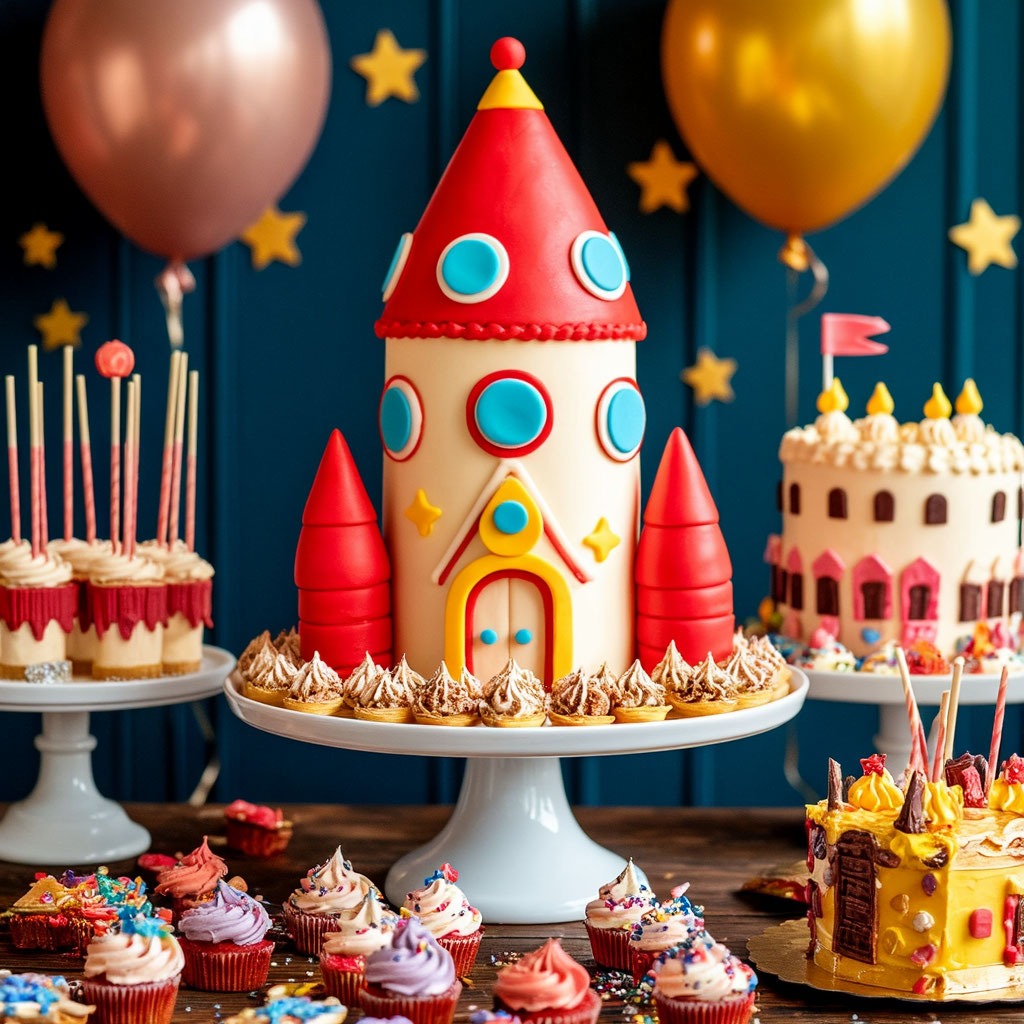 Тематический сладкий стол и фуршет для детского дня рождения в лофте.