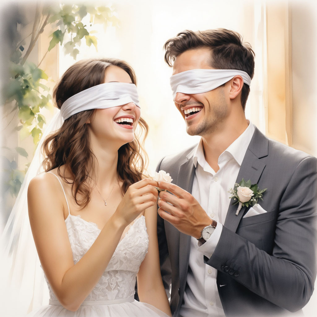 Веселые интимные конкурсы для молодоженов на свадьбе, игра жениха и невесты