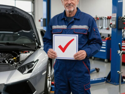 Прикольная открытка с юбилеем мужчине техосмотр пройден автосервис механик