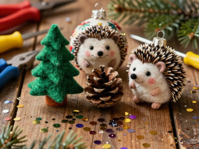 готовимся к новогоднему конкурсу идей и материалов для поделок