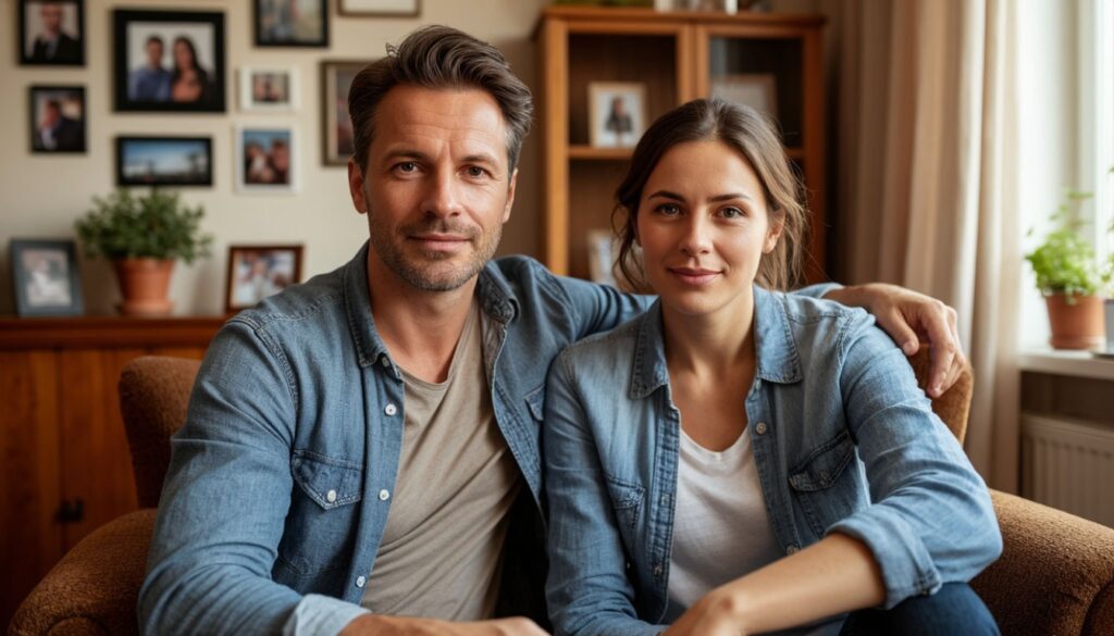 Семейная пара на 23 февраля