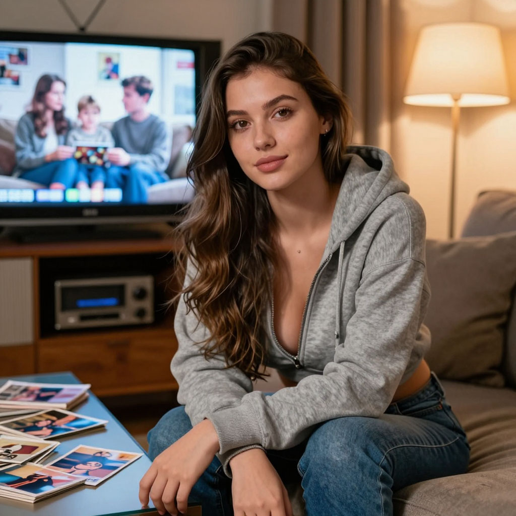 Красивая девушка на 1 мая