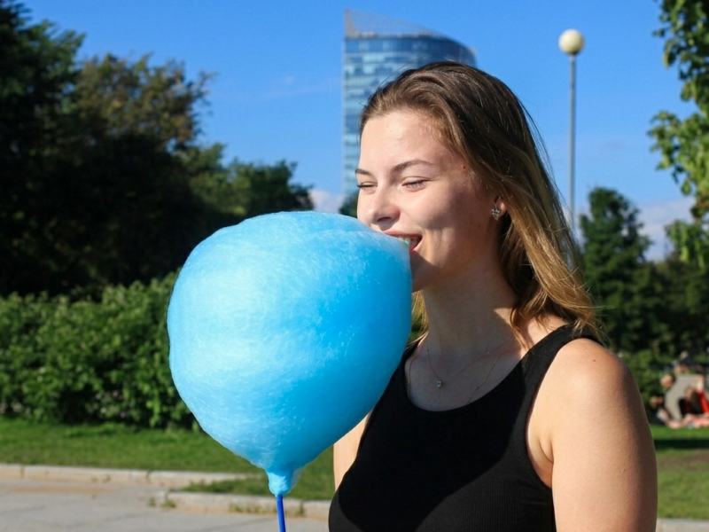 🍭 Сладкая вата, фигурная вата с выездом на праздник | СПб и ЛО