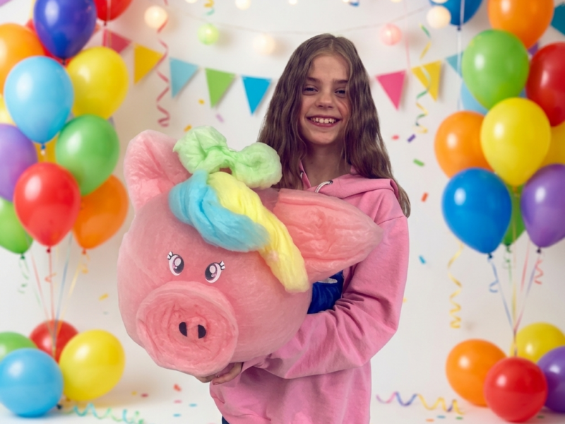 🍭 Сладкая вата, фигурная вата с выездом на праздник | СПб и ЛО
